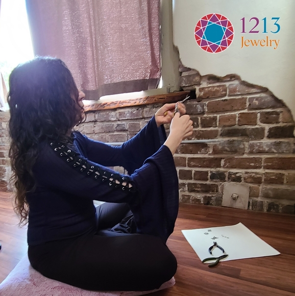 Handcreated Dragon Earrings on Stainless Steel Ear Wires with Green Accents - Picture 2 of 11